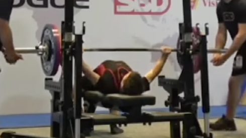 Giorgi Gelashvili (53KG) Breaks IPF Sub-Junior Raw Bench Press World Record