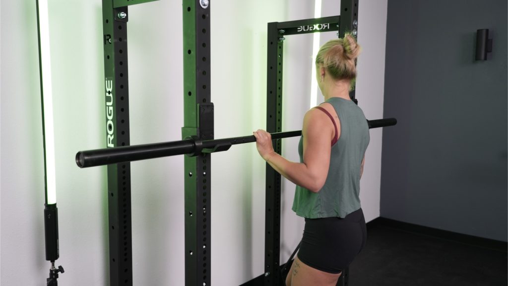 Iron Bull Competition bar in rack