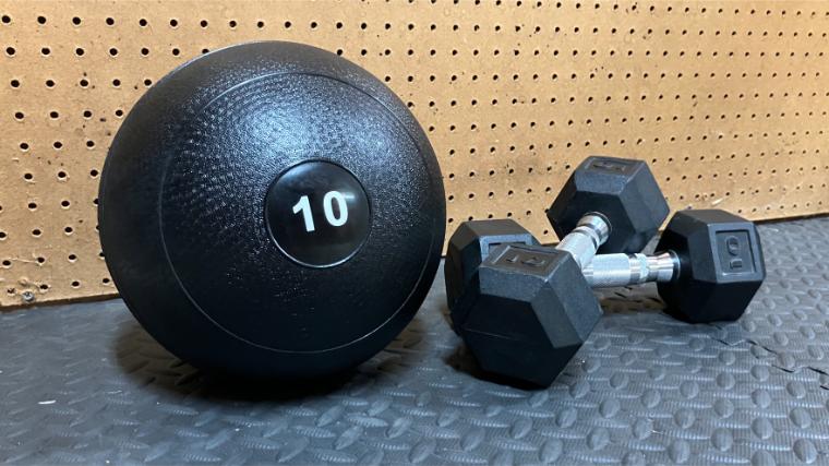 The REP Fitness Slam Ball.